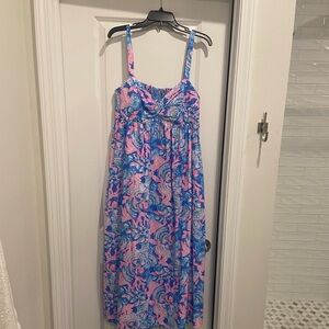 NWT Lilly Pulitzer Azora cotton midi dress